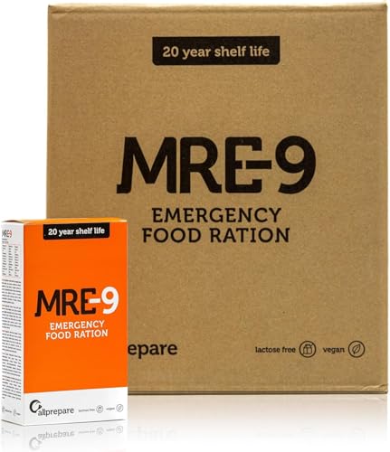 MRE-9 | Ración de emergencia | 20 años de vida útil...