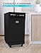 BLACK+DECKER 18-Inch Portable Dishwasher, 8-Place Setting Capacity, Mobile Dish Washer with 6 Wash Programs, LED Display, Stainless Steel Tub, ENERGY STAR Certified, BPD8B, Black