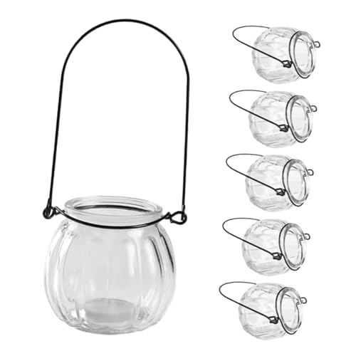 glass vases wall-mounted