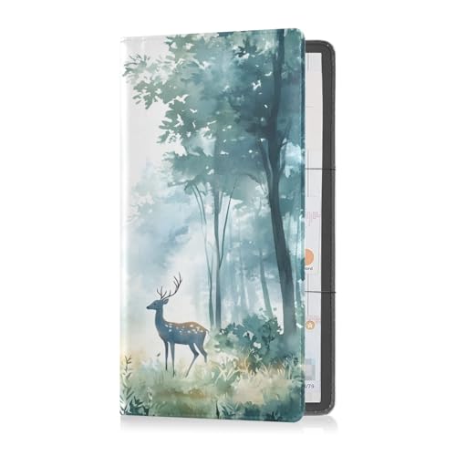 Organizador De Documentos De Cuero Slim miniatura 7