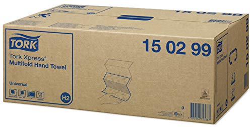 Tork 150299 H2 Express für Handtuch, Wirtschaft, 3 Panel, 25 cm x 24 cm (Stück 4740)