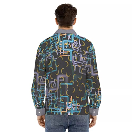 Dan Flashes Shirt - Long Sleeve Button Up - I Think You Should Leave3