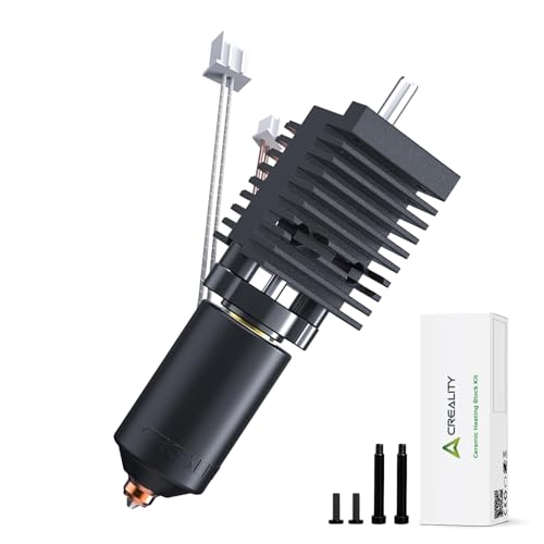 Creality Official K2/K2 Pro Ceramic Heating Block Kit, Upgrade Hotend Quick Swap Nozzle Kit, All Metal Integrated Extrud
