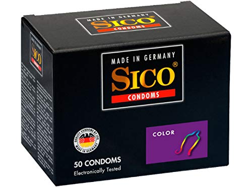 Sico Condones Color - 50 Piezas