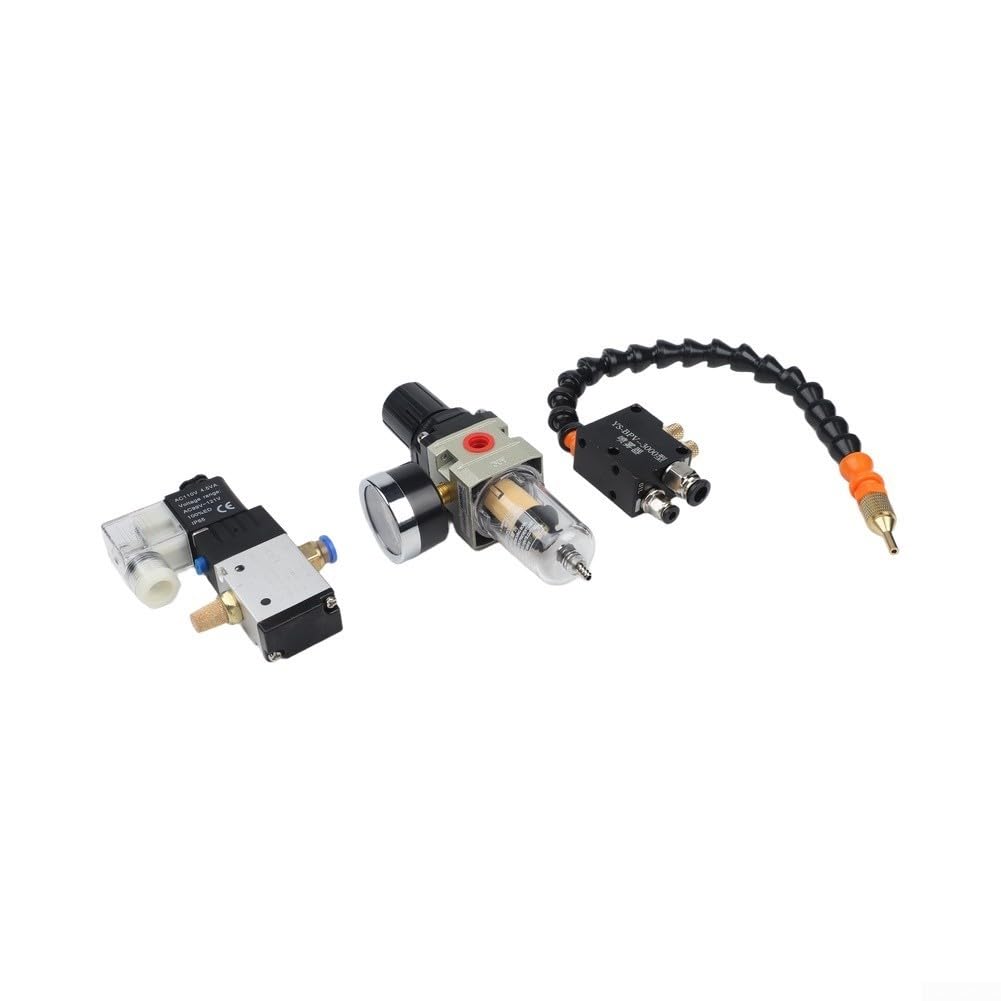 Enfriador de pulverización lubricante industrial 3L para tornos CNC Molinos y amoladoras con altura de tanque de 150 mm y diseño de rendimiento estable (24 V)