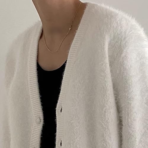 Men's Fuzzy Knitwear Cardigan Winter Warm Overwear Jacket Fluffy Faux Fur Cardigan Men Coat2
