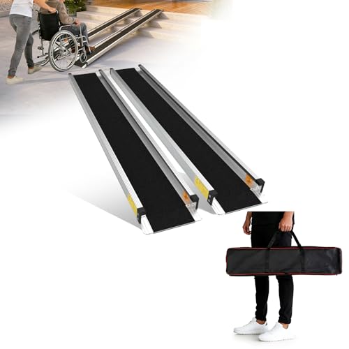 venveal 7FT Telescoping Aluminum Ramp