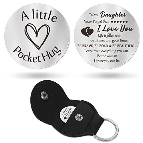 Sureio Pocket Hug Token Gifts for Men Boyfriend Girlfriend Inspirational
