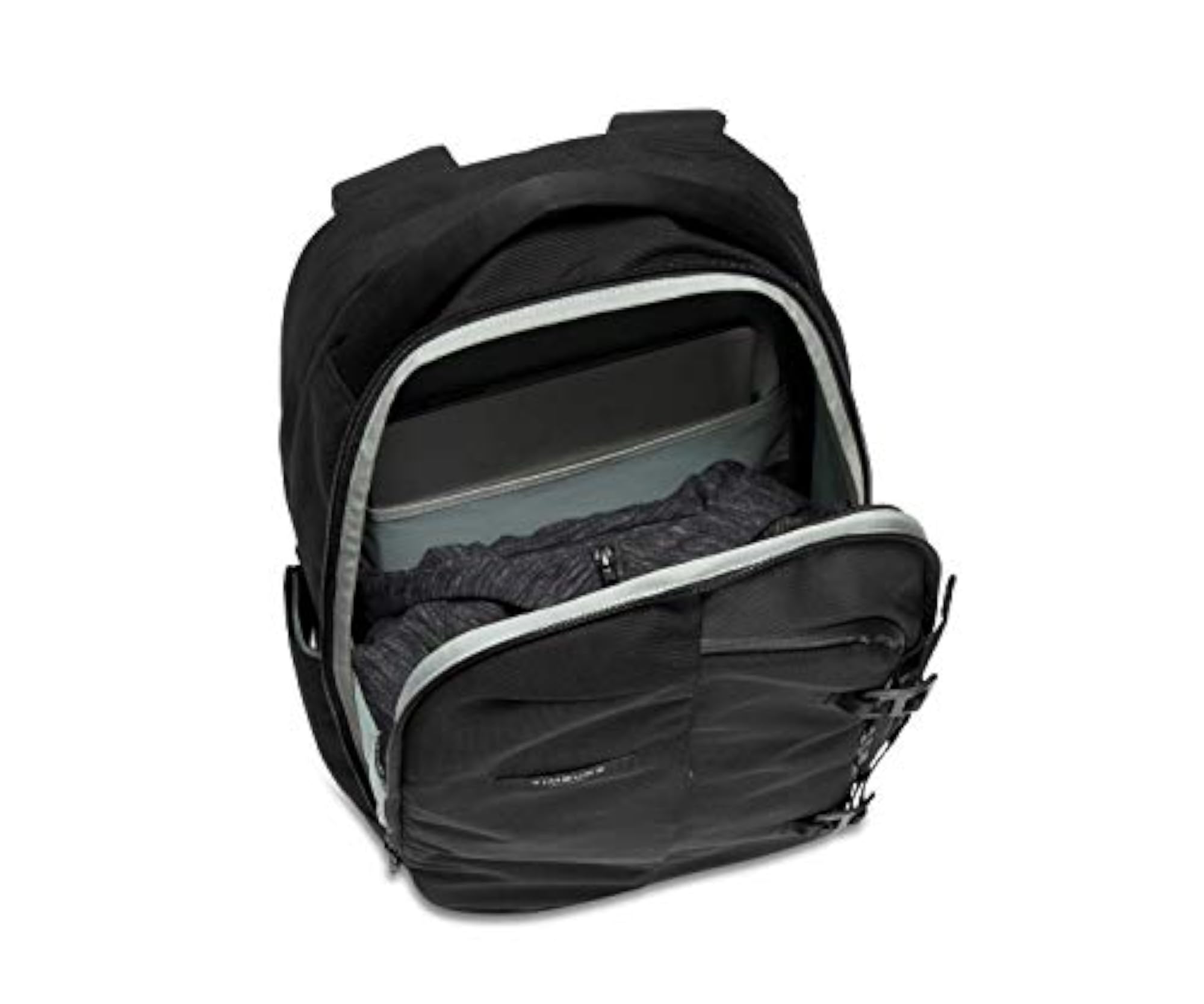 Unisex-Adult Never Check Expandable Backpack, Jet Black