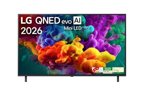 Image of LG 164 cm (65 inches) QNED evo AI QNED82BX Mini LED 4K Ultra HD Smart TV 65QNED82BXA (Black) | α8 AI Processor 4K Gen3 | 120Hz Native (VRR 144Hz) | Dolby Vision & Atmos | Magic Remote (2026 Model)