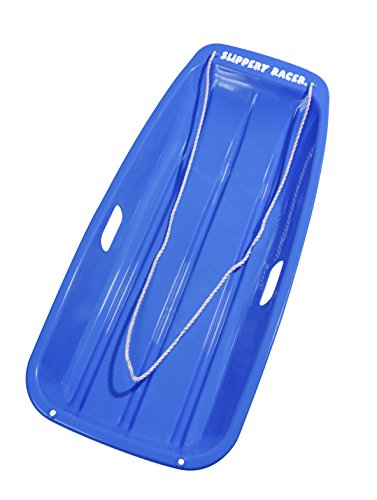 Slippery Racer Downhill Sprinter Flexible Kids Toddler Plastic Cold-Resistant Toboggan Snow Sled...
