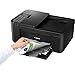 Canon PIXMA TR4720 All-in-One Wireless Printer with Auto Document Feeder, Mobile Printing, Copy, Fax and Scanner Black 5074C002 Bundle with DGE USB Connection Cable + Small Business Software Kit
