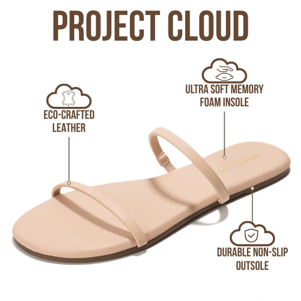 Image of Project Cloud Summer Sandals for Women with Memory Foam Insole (Transition)