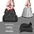 Outdoor Faucet Covers for Winter, Hard Spigot Cover Insulated for Freeze Protection Outside Water Protector Hose Bib Closure Reusable- Black(1Pack)