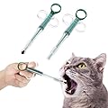 teng hong hui 2 Pieces Cat Pill Dispenser Pet Tablet Dispenser Pill Assist for Dogs Reusable Feeder Tool Pets Medicine Dispenser for Cat Puppy Rabbit Small Animal