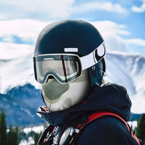 Balaclava para Hombres Máscara de Esquí Hojas de Eucalipto Máscara Facial de Invierno para Ciclismo miniatura 5