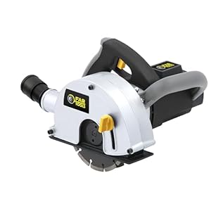 Fartools Groefmachine 1700 W, 2 diamantschijven beton Ø 150 mm, snelheid 4000 omw/min, 3 mogelijke breedtes 14/19/29 mm, diepte max. 40 mm, koffer