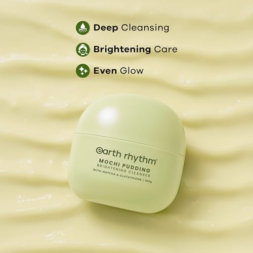 Image of Earth Rhythm Matcha Mochi Cleanser - Brightens with Glutathione 100g