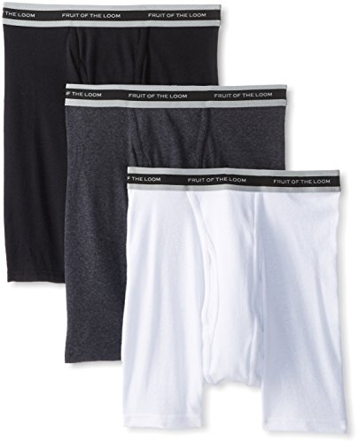 Fruit of the Loom Men's Sure Fit Boxer Brief(Pack of 3)
