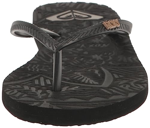 Roxy Women's Antilles II Flat Sandals, Black, 102