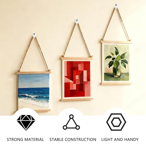 image for LordandLand 12 Pack White Down Wall Clip Closet Shelves Clips Wire She