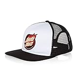  Santa Cruz Flame Dot white/black Trucker Cap