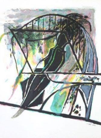 美術館展示品　アート　絵画 　芸術版画 ジャック・ポリ グラビュール4 美術館展示品 アート 絵画 芸術版画 ジャック・ポリ