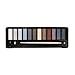 Beauty Creations Eyeshadow Collection Palette in 12 Matte Shimmer Shades with Double Ended Brush and Mirror - Smoky