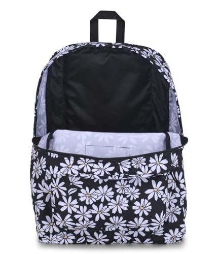 Image of JanSport Superbreak Backpack - Durable, Lightweight Premium Backpack, Punk Pansies Black