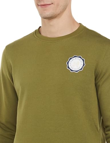 Image of Van Heusen Men's Polycotton Crew Neck Sweatshirt