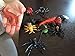 BOHS Bug Play Figures, Realistic Insect Toys for Educational Projects - 16 Pcs, 2-3 Inch in Length - Perfect Party Favors, Birthday Cake Stand