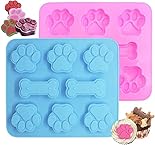 HIGH QUALITY: Made of food grade silicone. Easy to Clean: Flexible and Non-Stick. Easy to demold and clean, durable for long time use. Temperature Safe from -40 to +446 degrees Fahrenheit. Oven, Dishwasher, Freezer, Micro-Wave safe. The molds can be ...