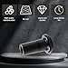 Sephile 8 PCS Door Hinge Nut, Door Pin Guide Hinge Nut for 2 and 4 Door Cars, Rustproof Hinges Bolts Door Repair Accessories, Compatible with Wrangler JK JL 07-20 (Black)