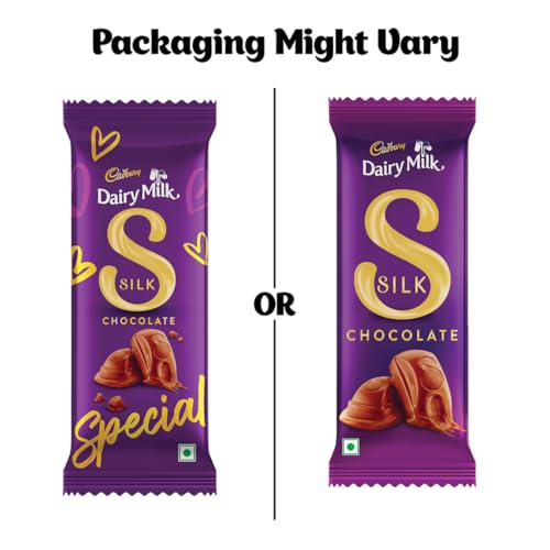 Image of Cadbury Dairy Milk Silk Chocolate Bar, 60 g (Pack of 24)
