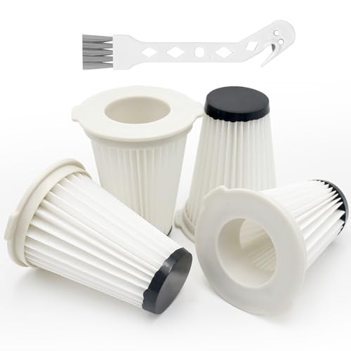 4er Set HEPA Filter für Kenmore K3000 10438 DS4015 DS4030, Einhell TE-SV18 Staubsauger - Ersatzfilter & 1 Reinigungsbürste, Perfekte Passform für Effiziente Filtration und Sauberkeit