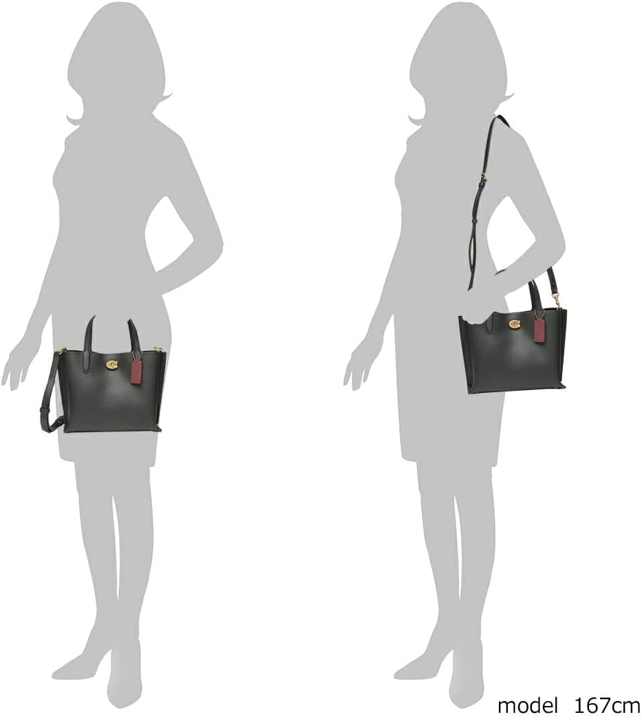 [コーチ] トートバッグ ウィロウ ブラック レディース C8869 B4BK [並行輸入品]