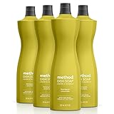 Method Dish Soap , Lemongrass, 72 Oz, 4 Pack