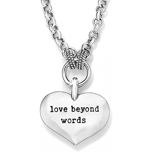 Brighton Marci Heart Silver Plated Necklace2