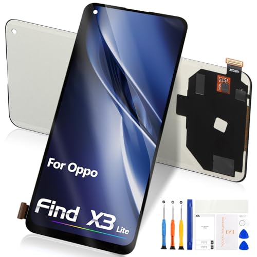 Écran pour Oppo Find X3 Lite 5G LCD avec tactile CPH2145 et kit de réparation