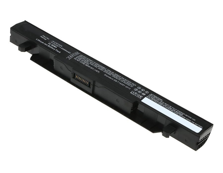 Replacement Battery for Asu's A41N1424,FX-Plus,GL552,GL552J,GL552JX,ROG FX-Plus,ROG GL552J,ROG GL552JX,ROG ZX50,ROG ZX50J,ROG ZX50JX,ZX50,ZX50J,ZX50JX,2200mAh,14.8V