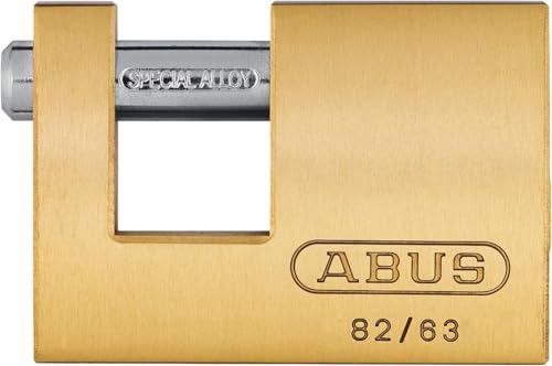 ABUS 11490 Monoblock Brass Shutter Padlock
