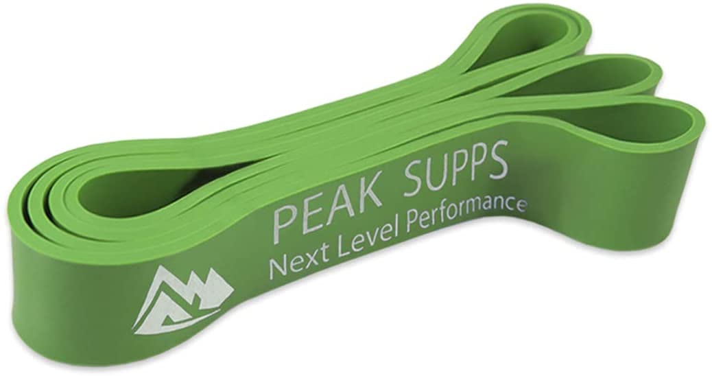 Resistance Bands - 7 Various Strengths - Pull Up Exercise Band (Green)