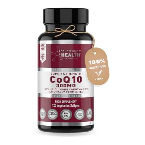 Ubiquinone Coenzyme Q10 300mg Vegan Capsules Cover