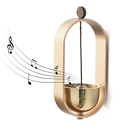 Türklingel für Eingang, Dekoration, Türklingel, Glocke mit handgefertigter Türklingel,Willkommens-Türklingel, Ladenbesitzer, Türklingel für Dekoration, Haustür, Innenbereich, Außenbereich Cover