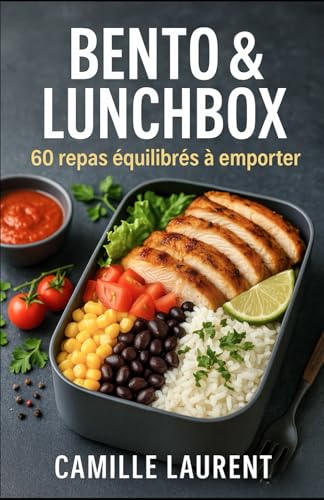 Bento & Lunchbox — 60 repas équilibrés à emporter: 60 recettes rapides et gourmandes pour le déjeuner au bureau : meal prep, bento équilibré,...