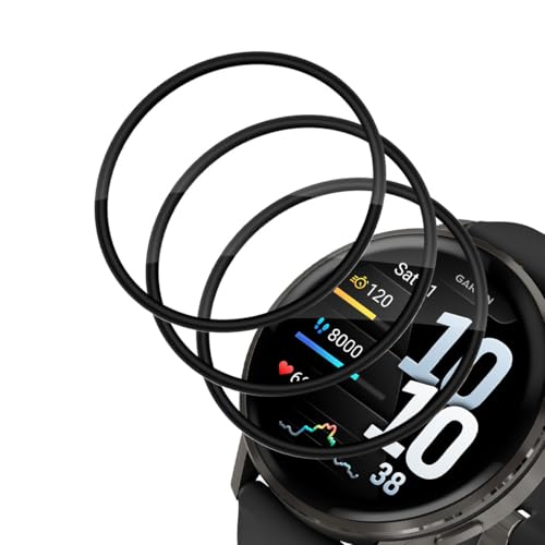 Mayfun Bildschirmschutz für Garmin Venu 4 45mm Schutzfolie, 3 Stück [Flexible] Soft HD Bildschirmschutzfolie, Blasenfrei Anti-Kratzen, Hochauflösende TPU Weich Schutz Folie