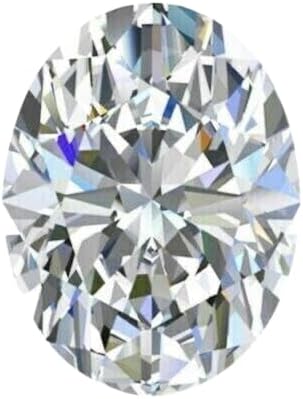 Certified 2.60 CT Oval Cut White Diamond Natural VVS1 D Grade Gemstone, Loose Gemstone Jewelry
