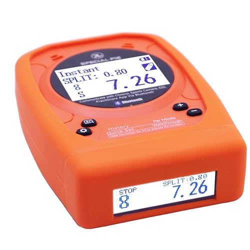 Design-Pie Shot Timer for Shooting - Upgraded Shooting Timer for Training & Dry Fire Practice, with New-gen Sensor and Loud Buzzer, Ideal for IPSC, IDPA, USPSA