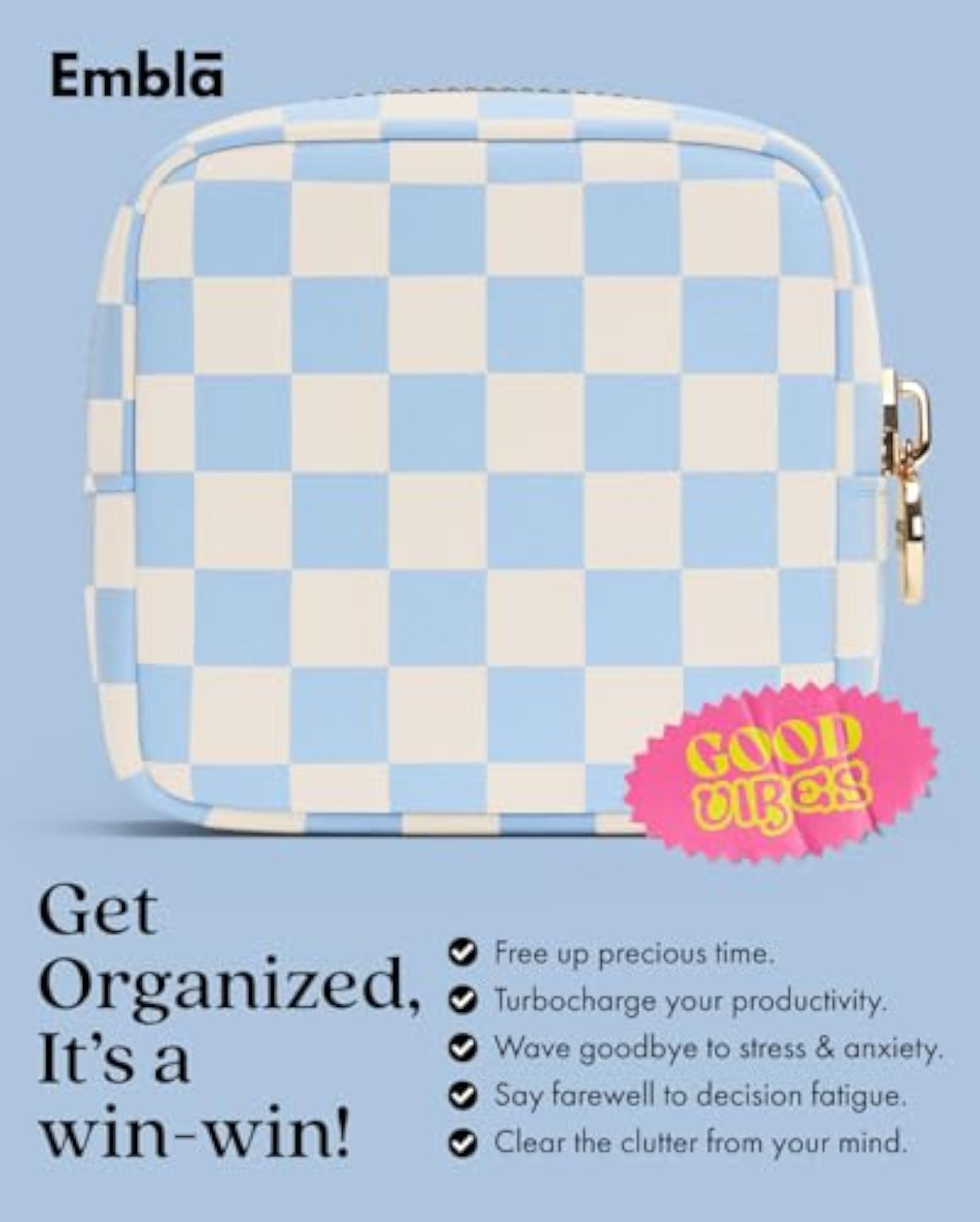 Cute Makeup Organizer Travel Cosmetic Bag