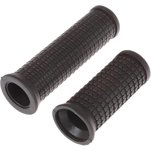 2Pcs Black Bike Bicycle Long/Short Handlebar Grips for